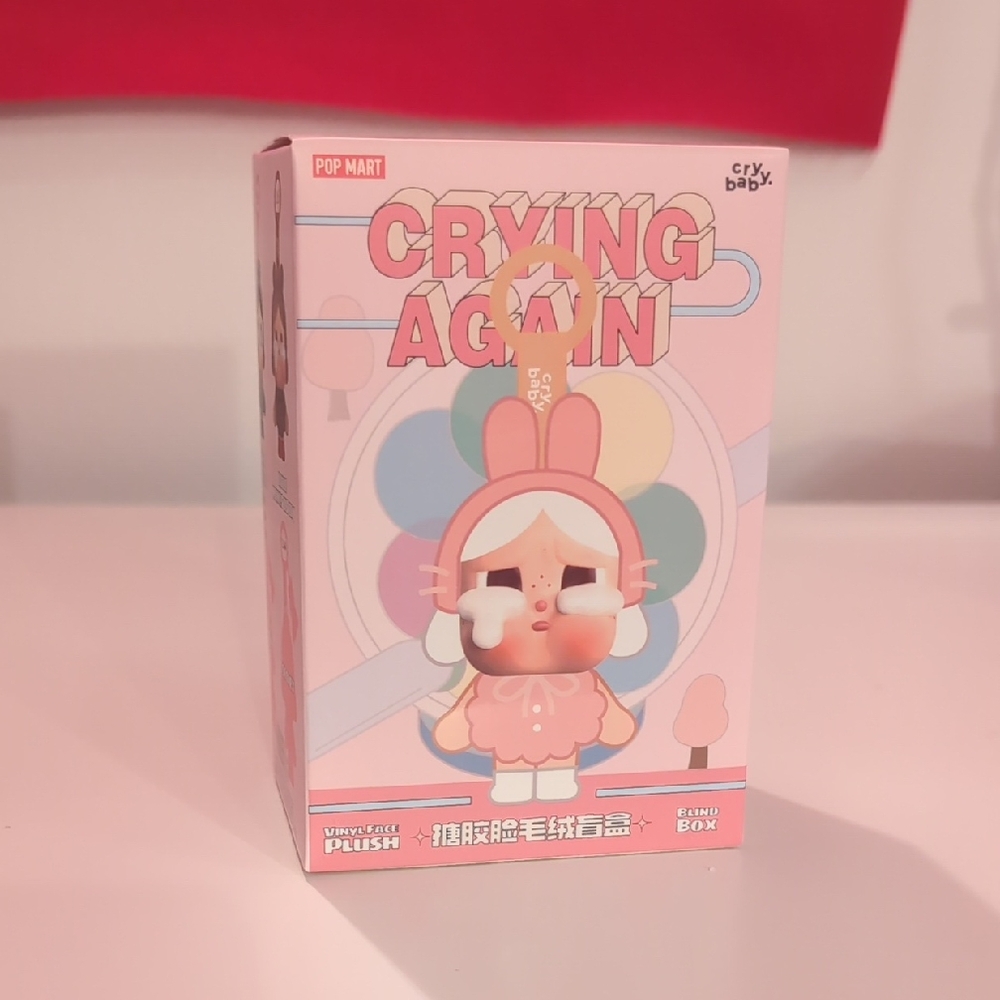 Pop Mart Crybaby Crying Again Blind Box Pendant